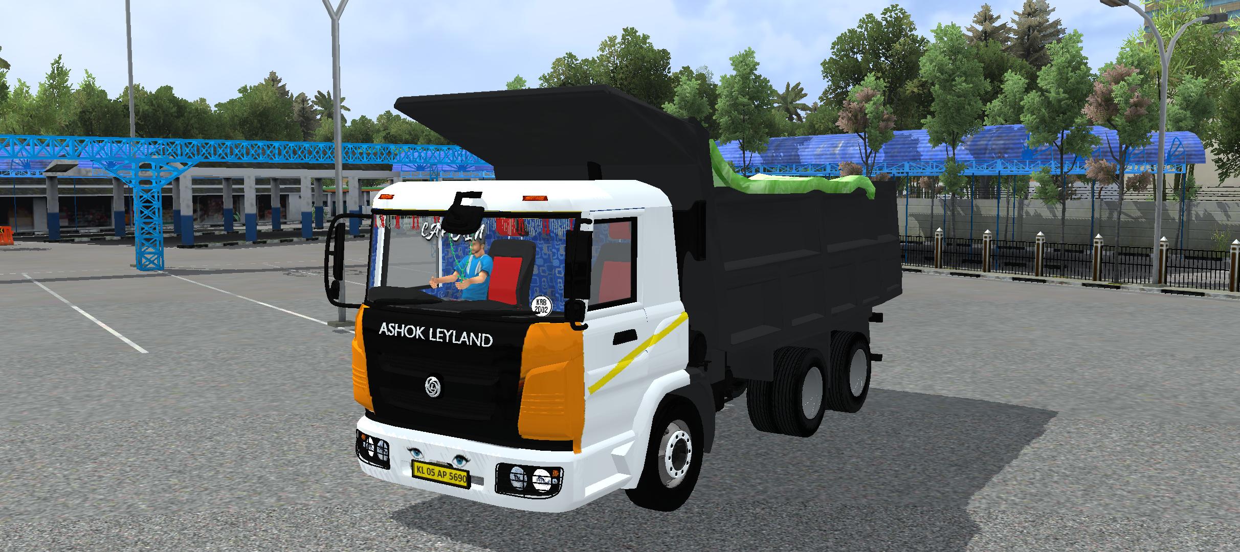 Ashok Leyland 2518 Tipper truck mod preview