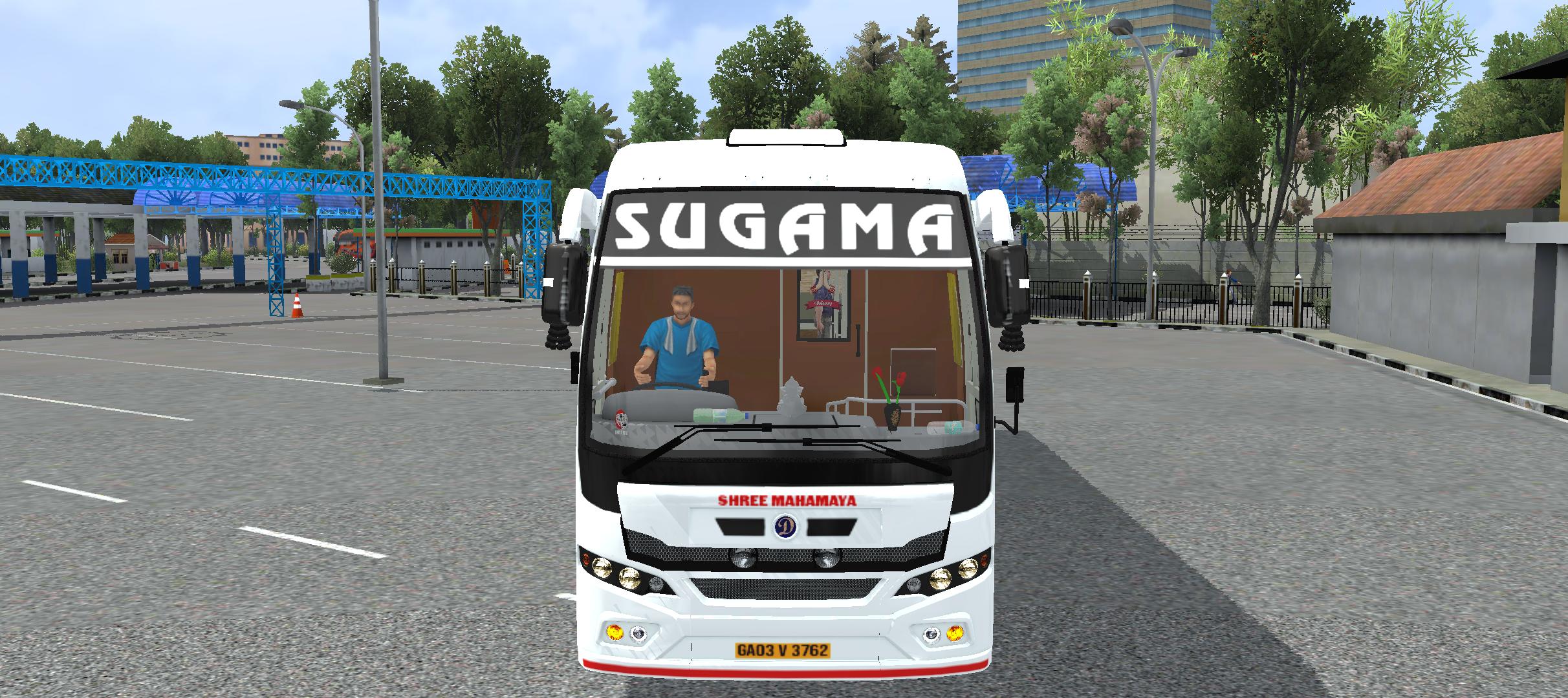 Ashok Leyland BS6 Damodar AC Sleeper bus front view