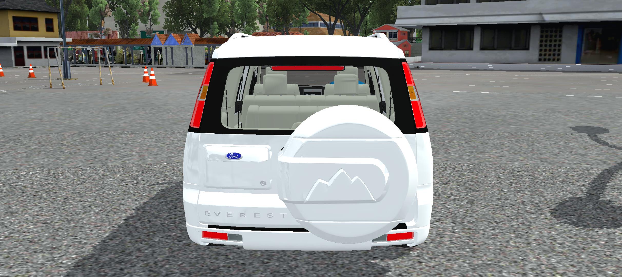 Ford Endeavour 2014 car mod rear view