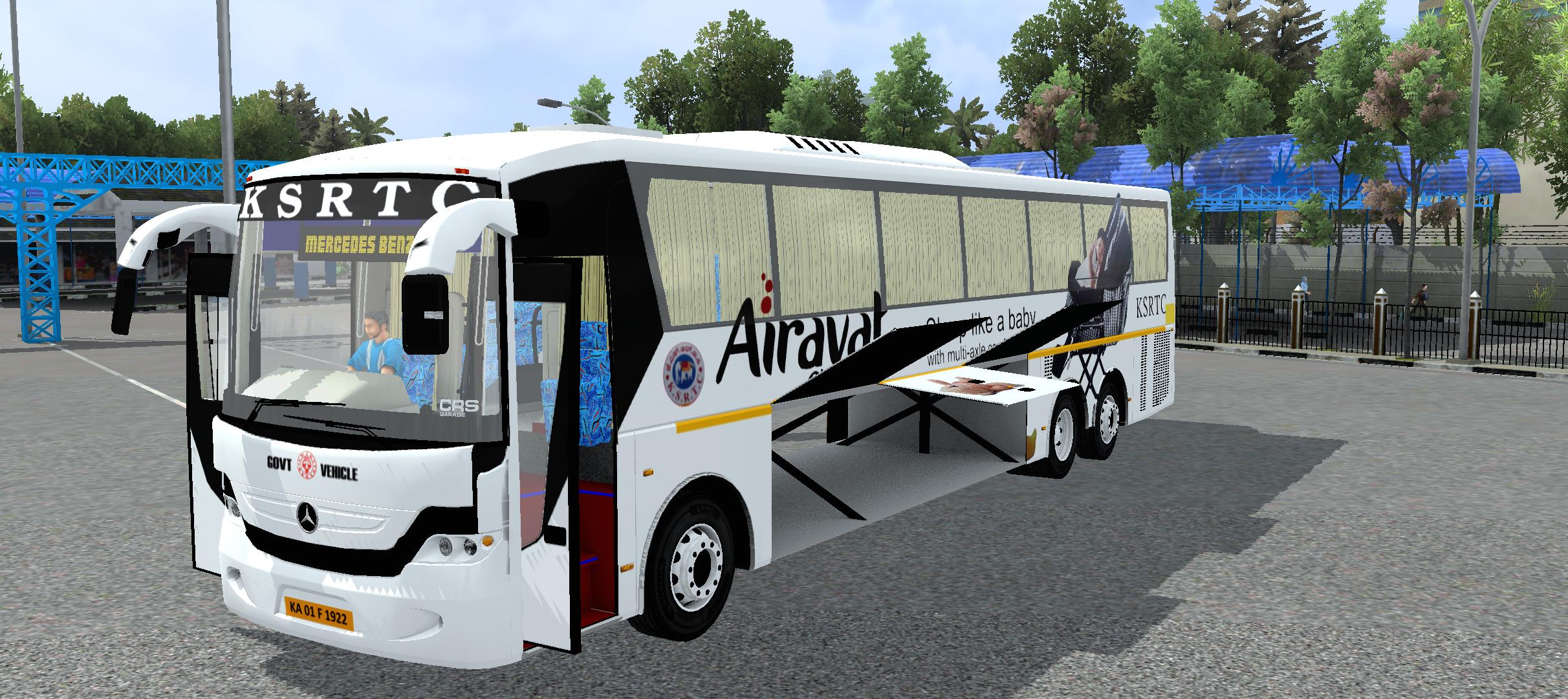 Sutlej Built Mercedes Benz Semi Sleeper bus mod preview