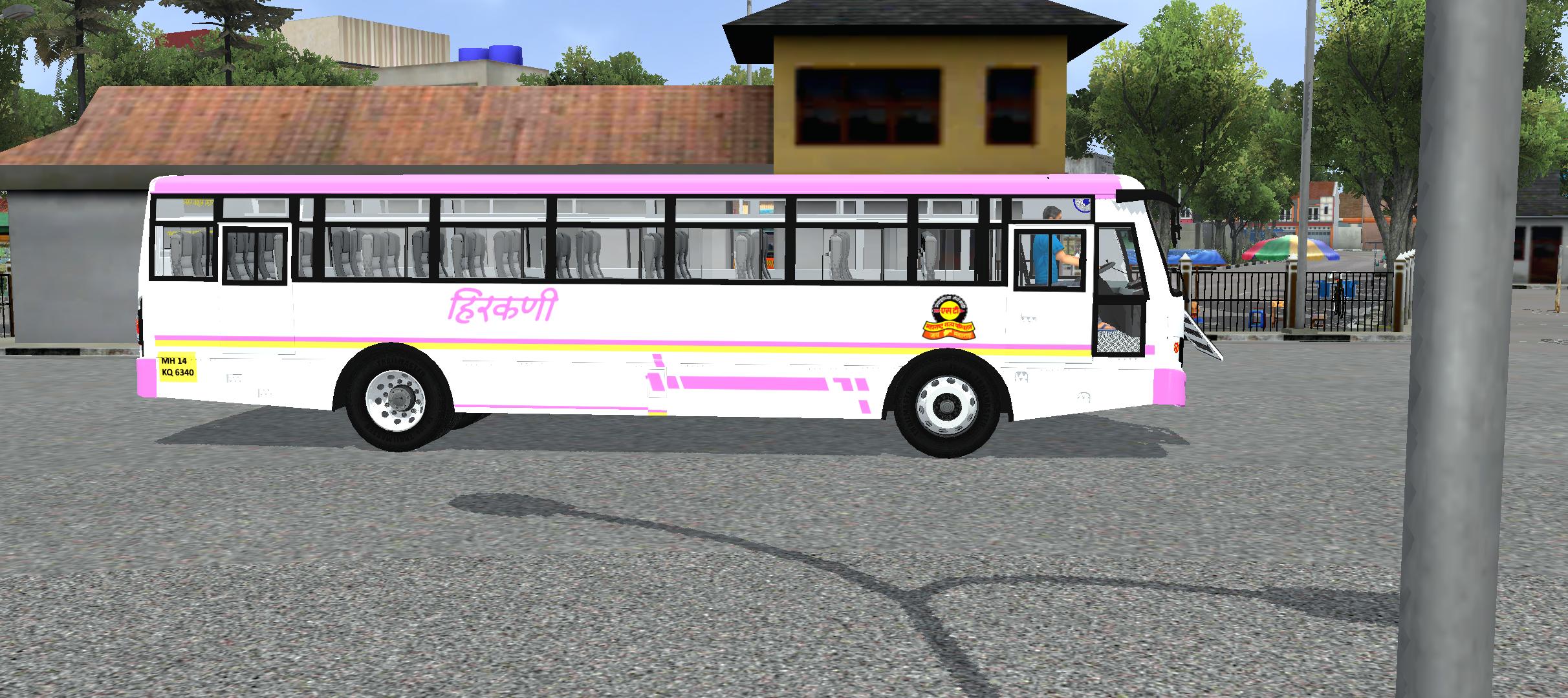 MSRTC BS6 side view