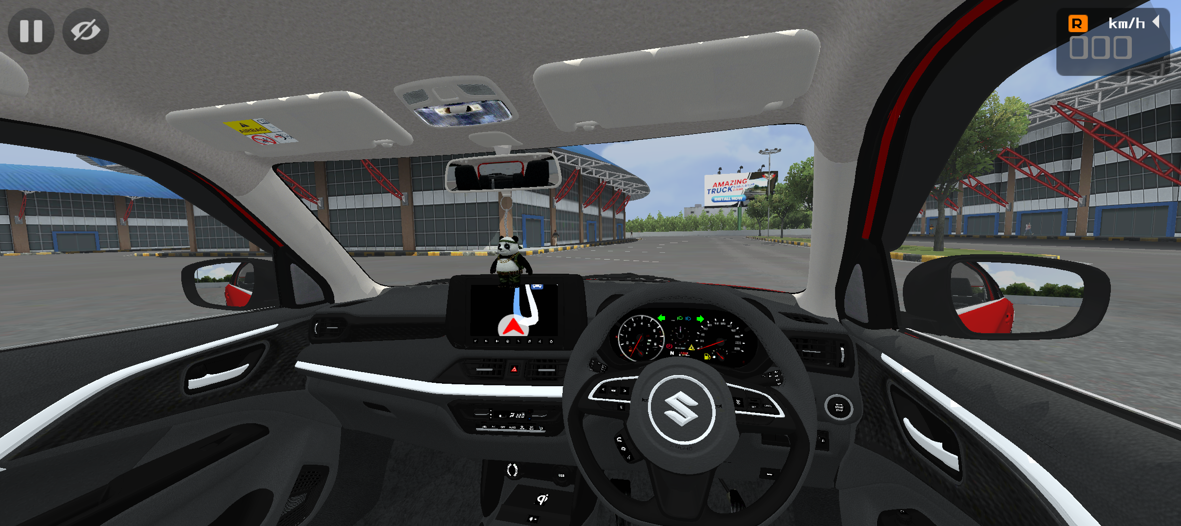 Suzuki Swift 2024 car mod interior dashboard view