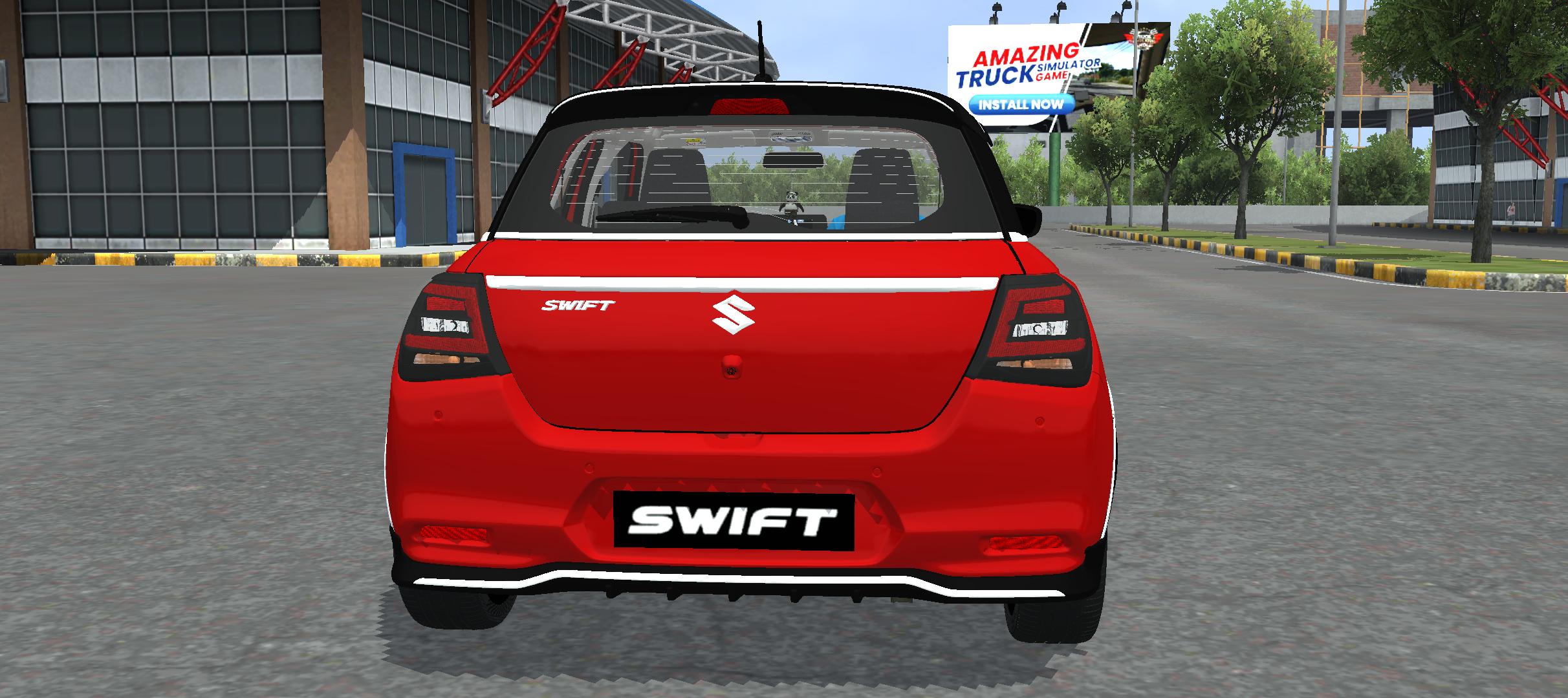 Suzuki Swift 2024 car mod rear view